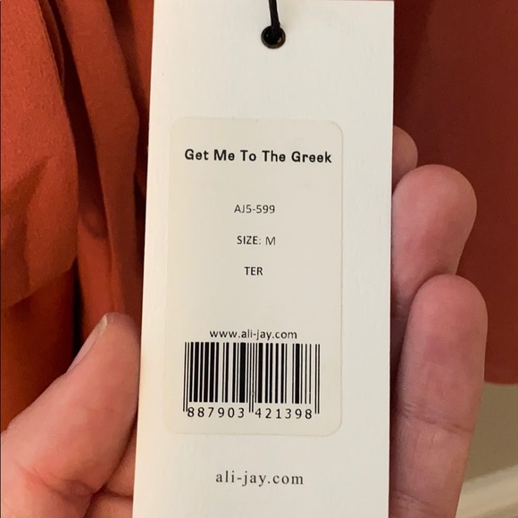 NWT Ali & Jay Off The Shoulder Dress - Picture 7 of 8